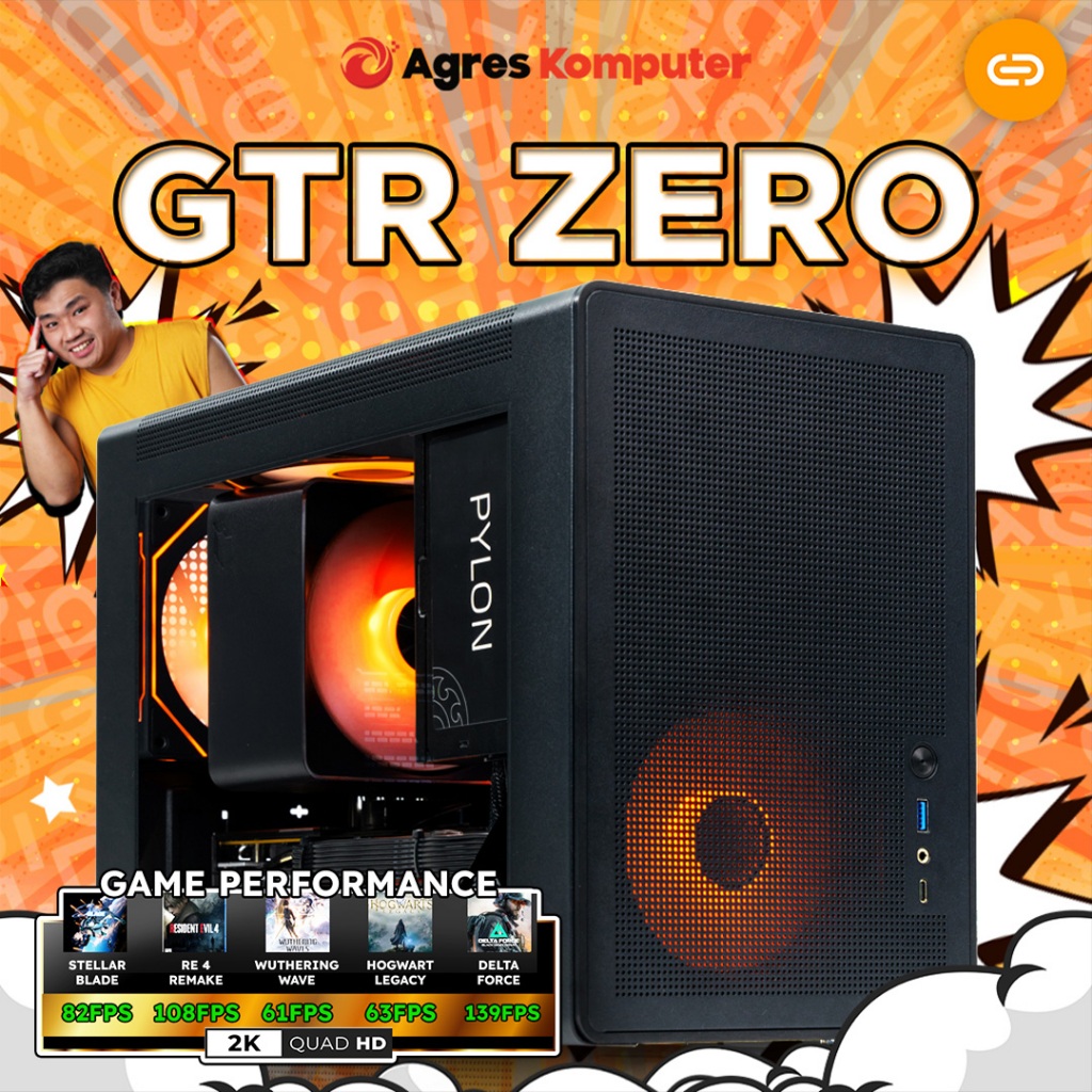 PC Gaming AGRES x GTID GTR ZERO